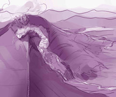 Illustration process: concept development and initial sketches